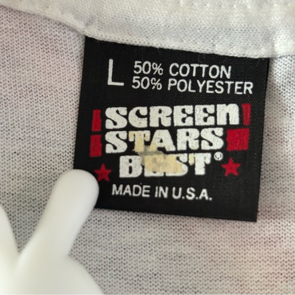 Vintage 80s Iowa Souvenir Screen Stars Tee L - Picture 3 of 4